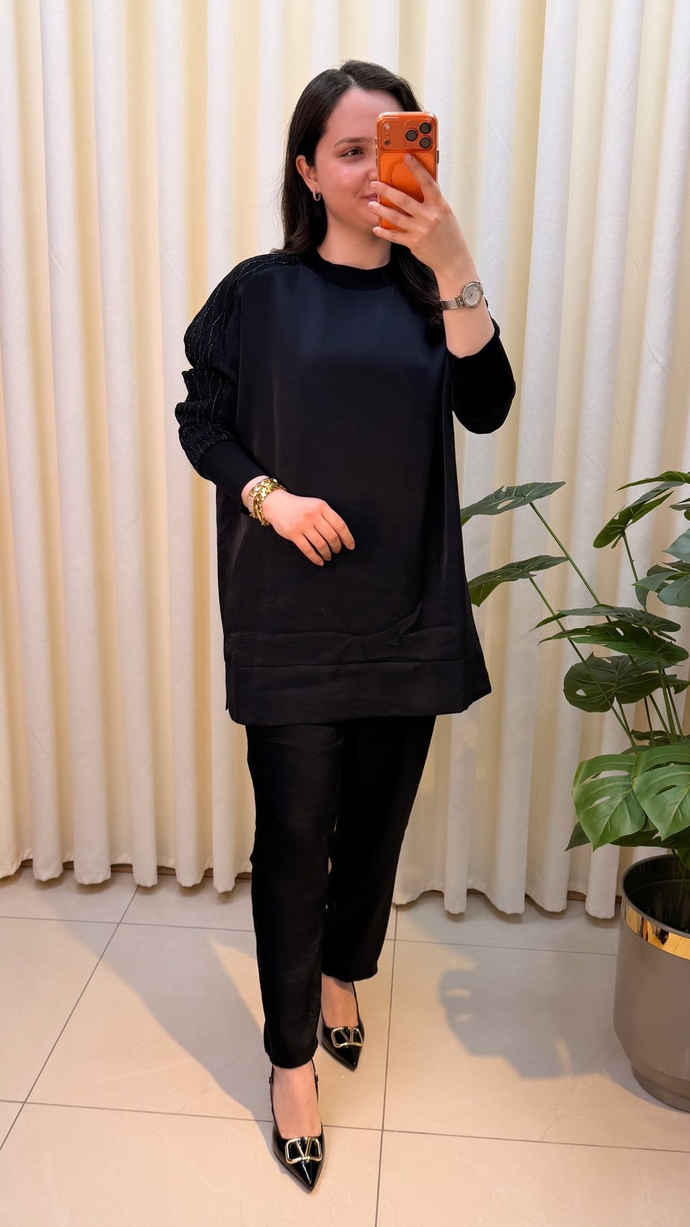 TIĞ TRİKO TAKIM 5097 SİYAH