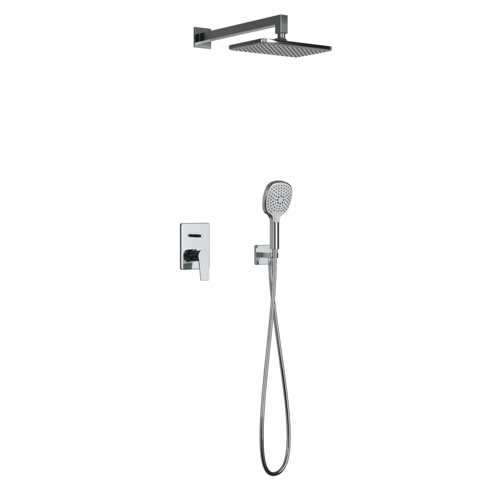 Adell Azure Optimal Ankastre Duş Seti - Krom - 2 Yollu Çıkış | 15680721