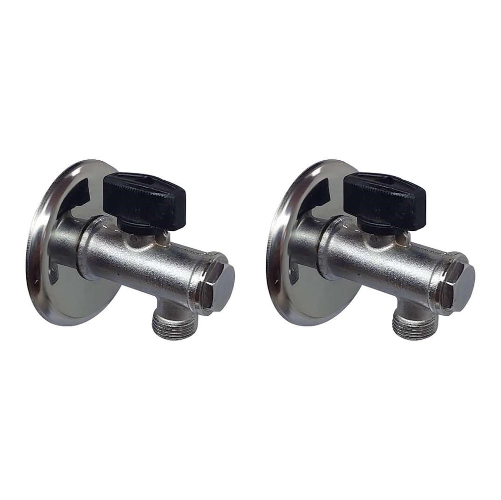 Aqua Bagno Basic Filitreli Ara Musluk 1/2-3/8 - 2’li Set | 30.39.80.01.01.S2