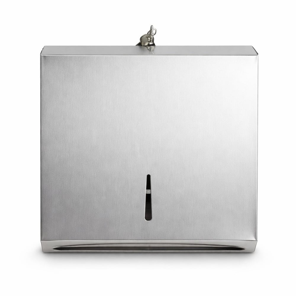 Aqua Bagno Basic Z Katlama Kağıt Verici 400’lük Paslanmaz Çelik Mat Krom Dispanser-35.99.52.02.01