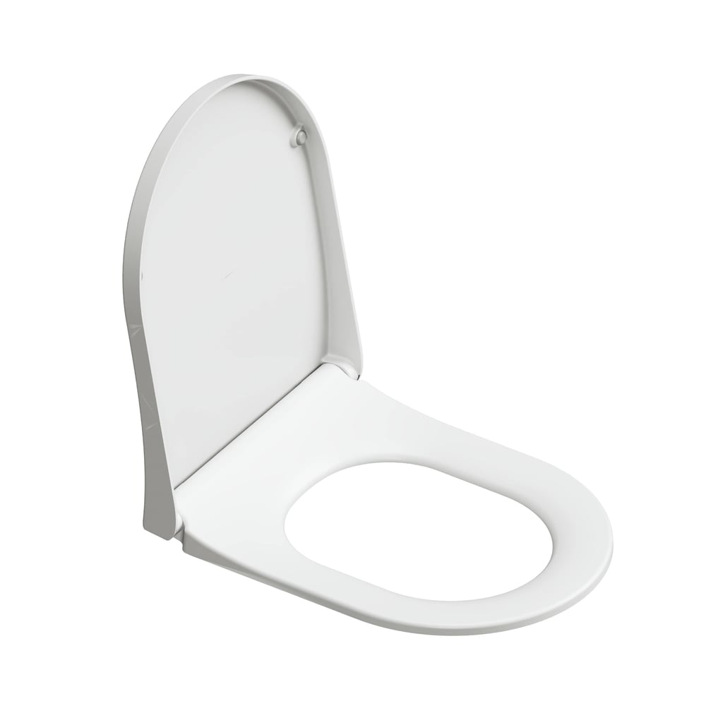 Aqua Bagno Moon Yavaş Kapanan Klozet Kapağı - Duroplast Beyaz | 90.99.50.43