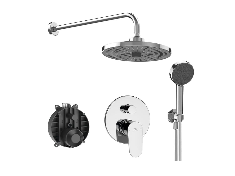 Ideal Standard BD828AA Cerafine O Ankastre Banyo Duş Sistemi Seti, Krom