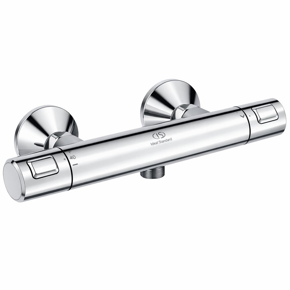 Ideal Standard Ceratherm T25 Termostatik Duş Bataryası-Krom | A7201AA
