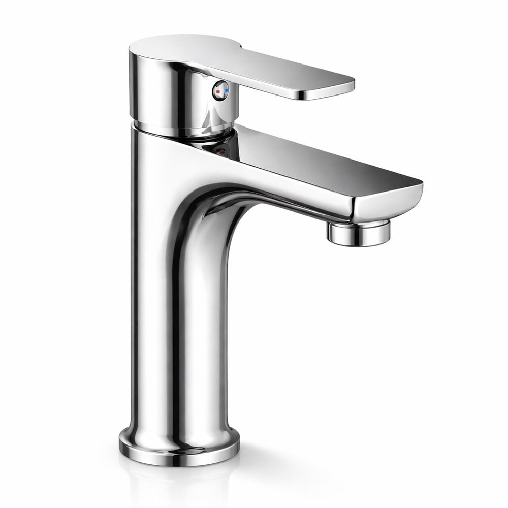 Nuss Velis Lavabo Bataryası Parlak Krom Tek Kollu Banyo Armatürü,N-8501