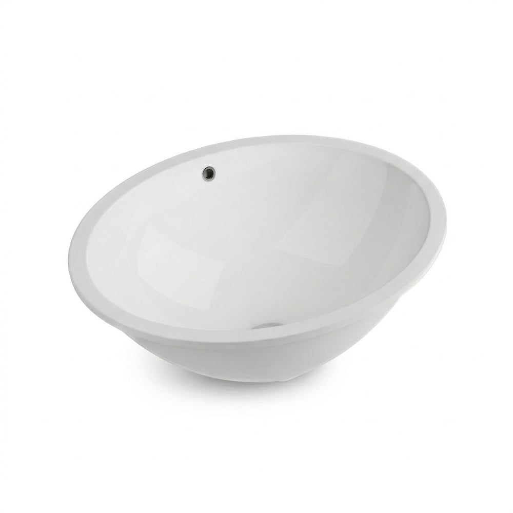 Quarter Bath Tezgah Altı Lavabo 49x39 cm – Gömme Lavabo – Parlak Beyaz Seramik | 70SP25049