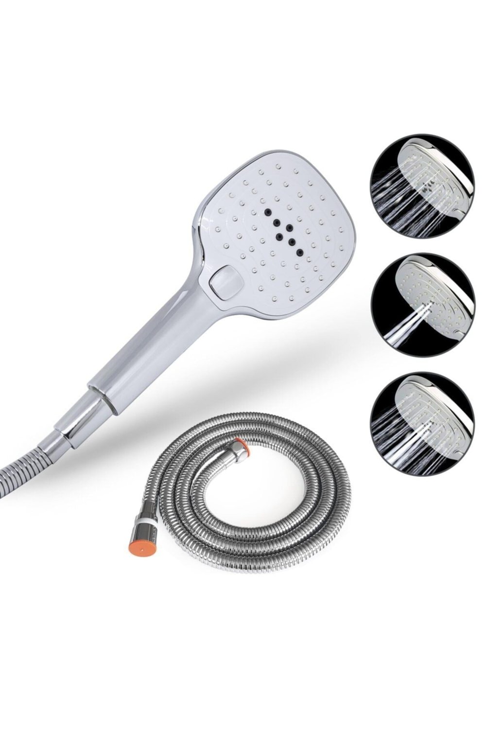 Zero El Duşu - Duş Spirali Hortumu Set - 2 Parça | 90.25.26.03