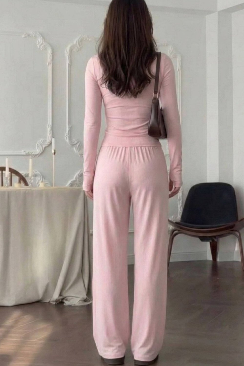 Pink Supra Basic Tracksuit