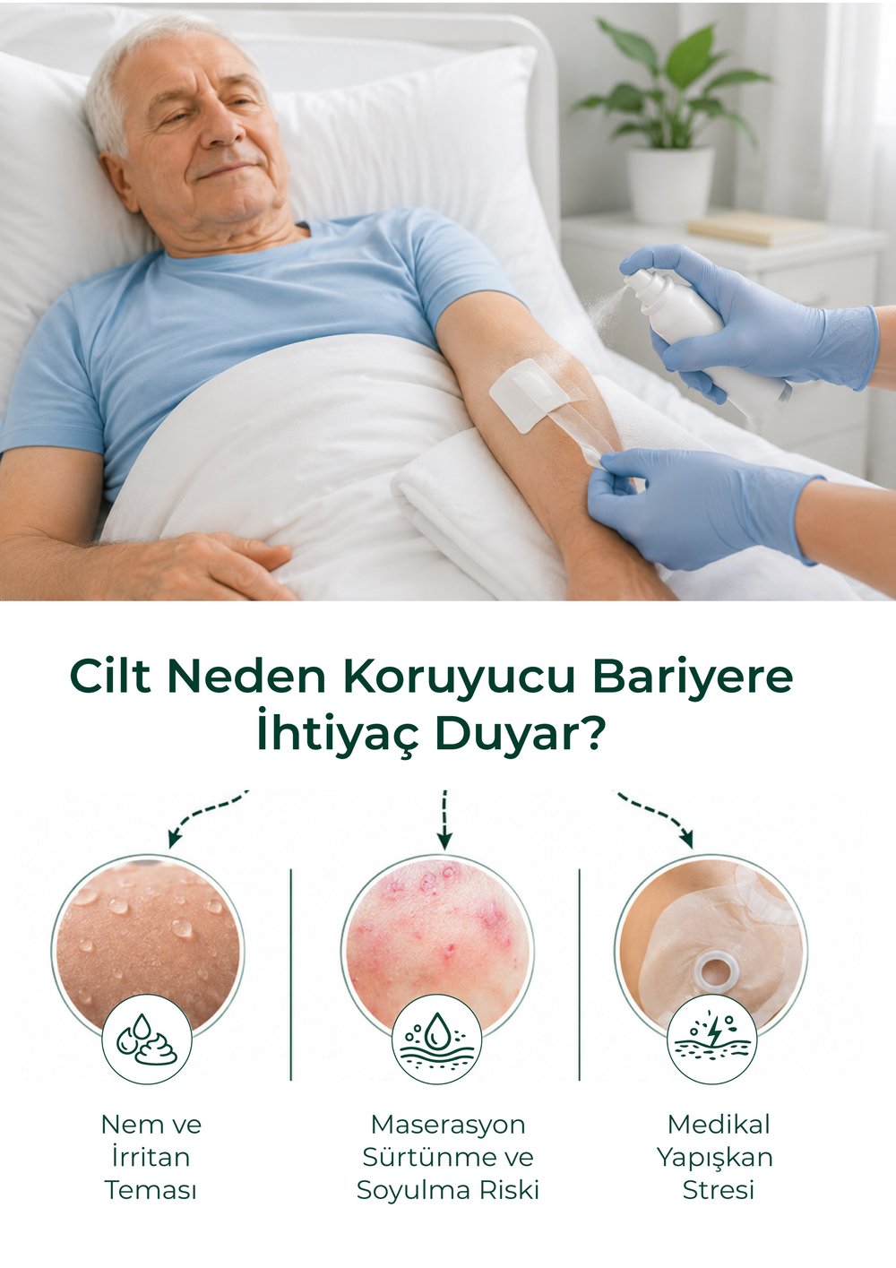 Med-cover Bariyer Film Sprey 30 ml x2 adet