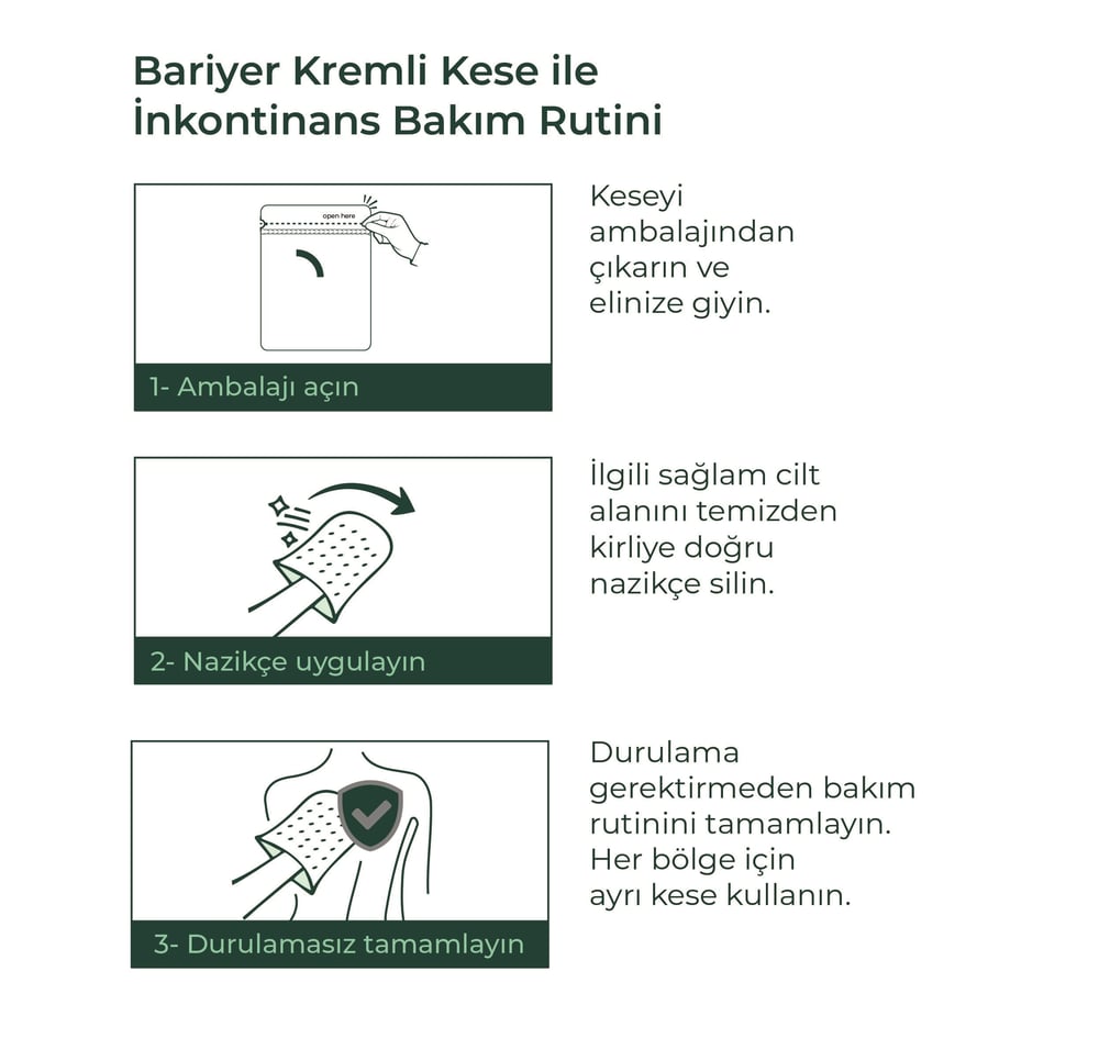 Med-Cover Bariyer Kremli Kese 10lu x 5 adet