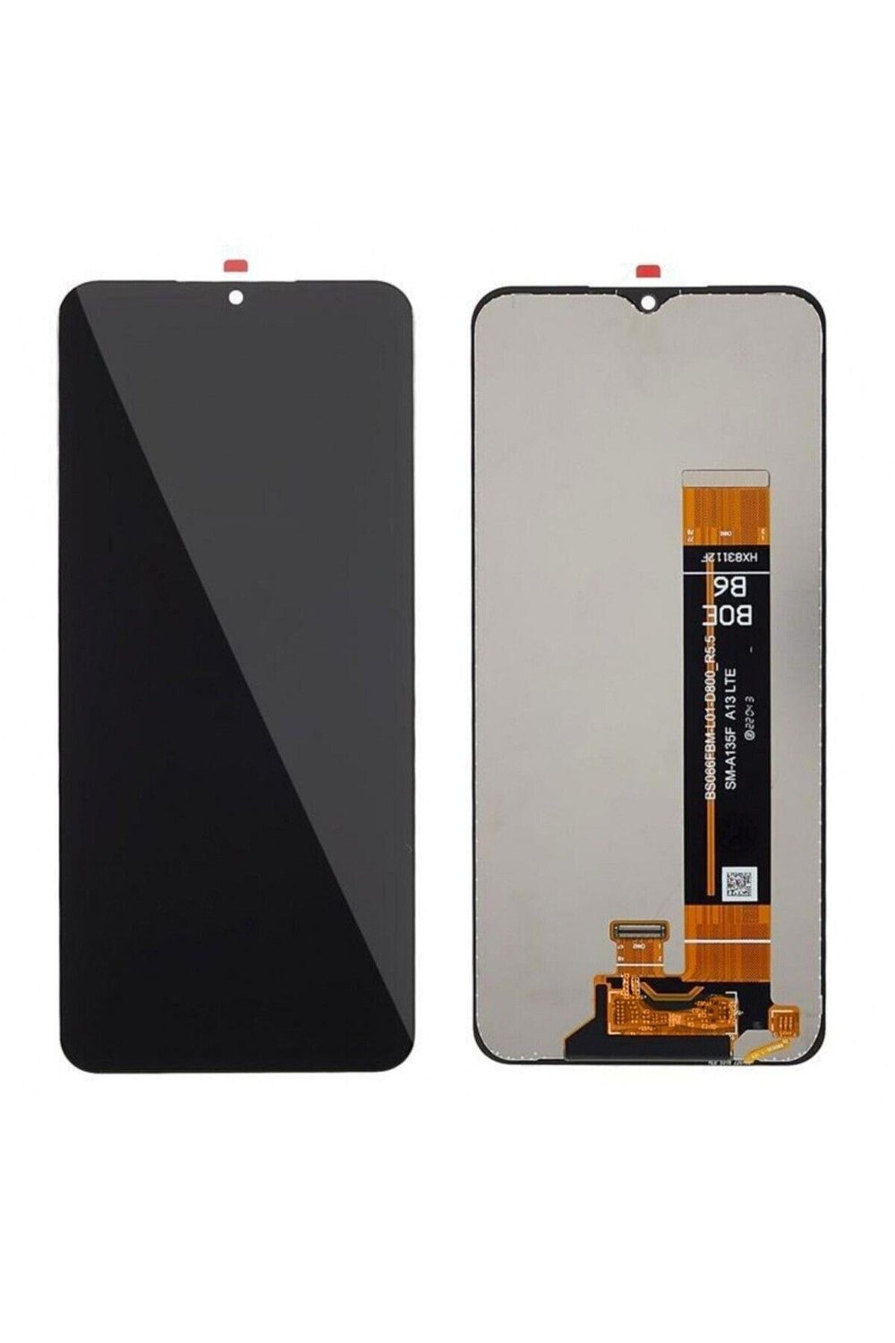 A13 4G A135 UYUMLU LCD DOKUNMATİK EKRAN ÇITASIZ SİYAH