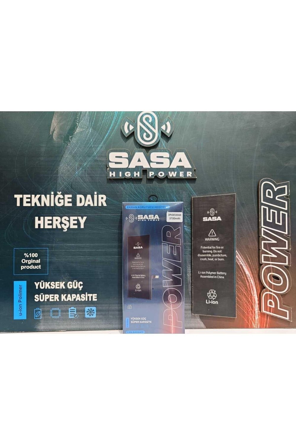İphone Xs Max Battery 3700mah Yüksek Amper Batarya