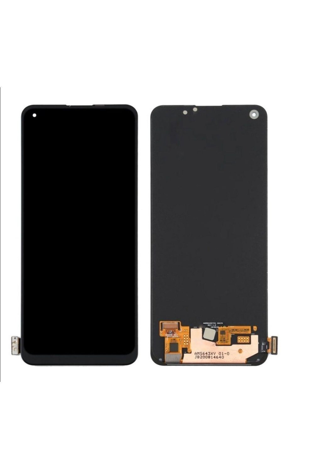 OPPO REALME 8 PRO UYUMLU LCD DOKUNMATİK EKRAN ÇITASIZ SİYAH OLED(TAMİR SETİ HEDİYELİ)