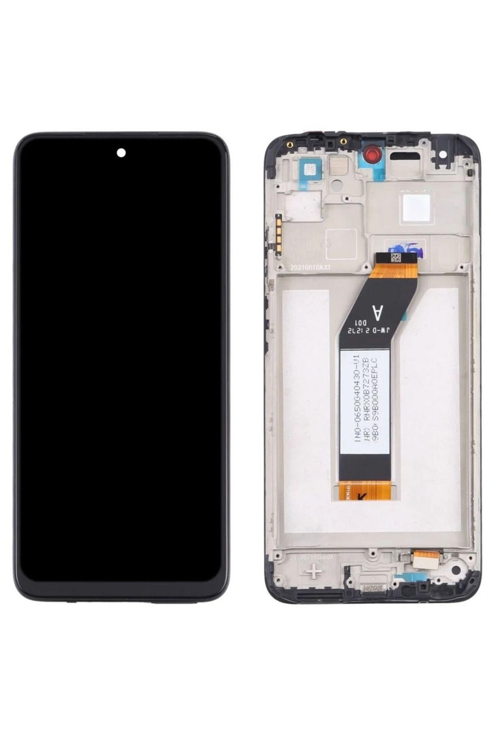 XİAOMİ Redmi 10 Uyumlu Çıtalı Lcd Dokunmatik Ekran