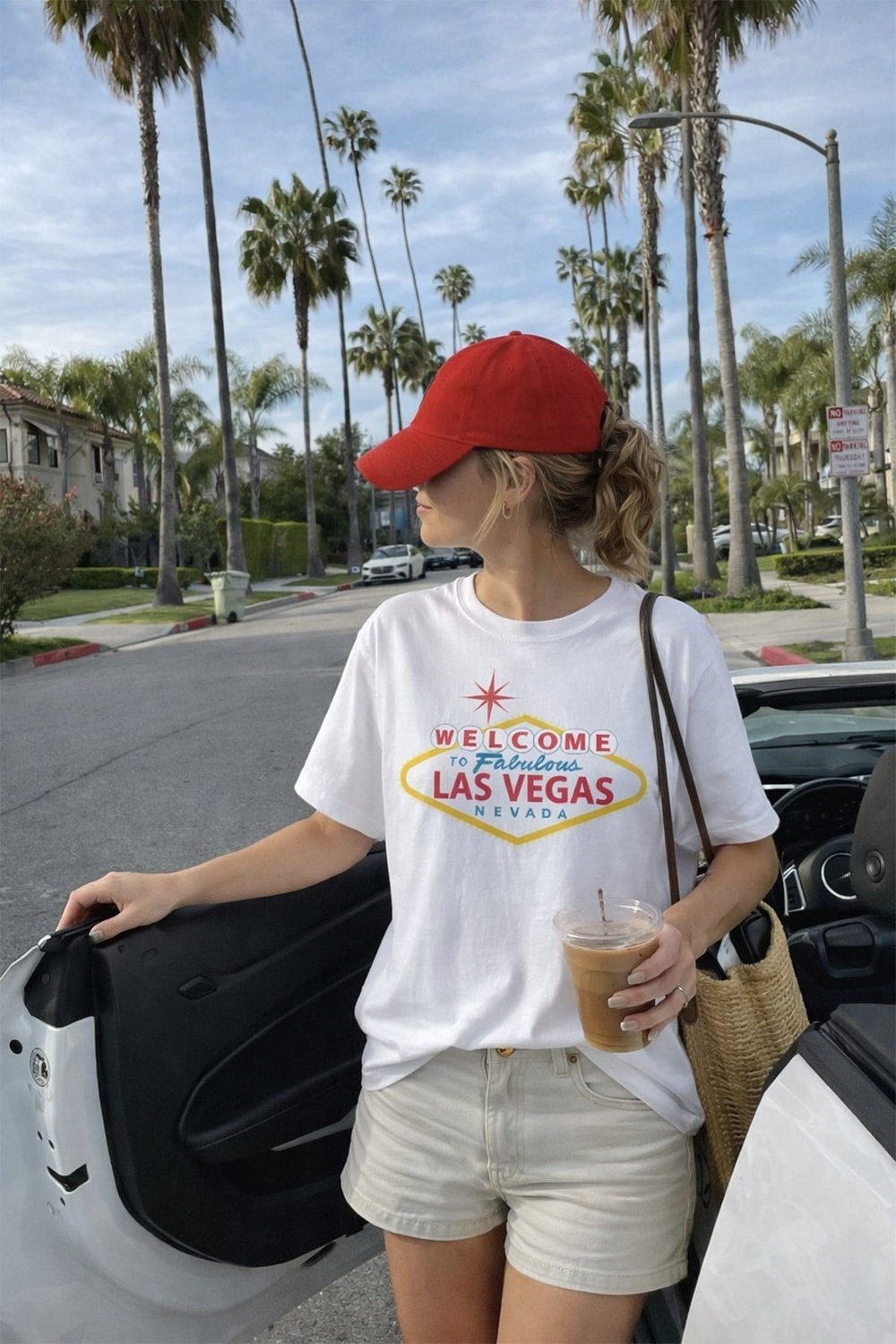 Kadın Premium Kumaş Ekru Baskılı Oversize T-Shirt