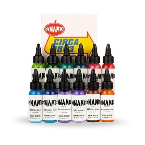 Dynamic Circa 2003 12'Li Ana Renk Seti (1 Oz / 240 Ml)