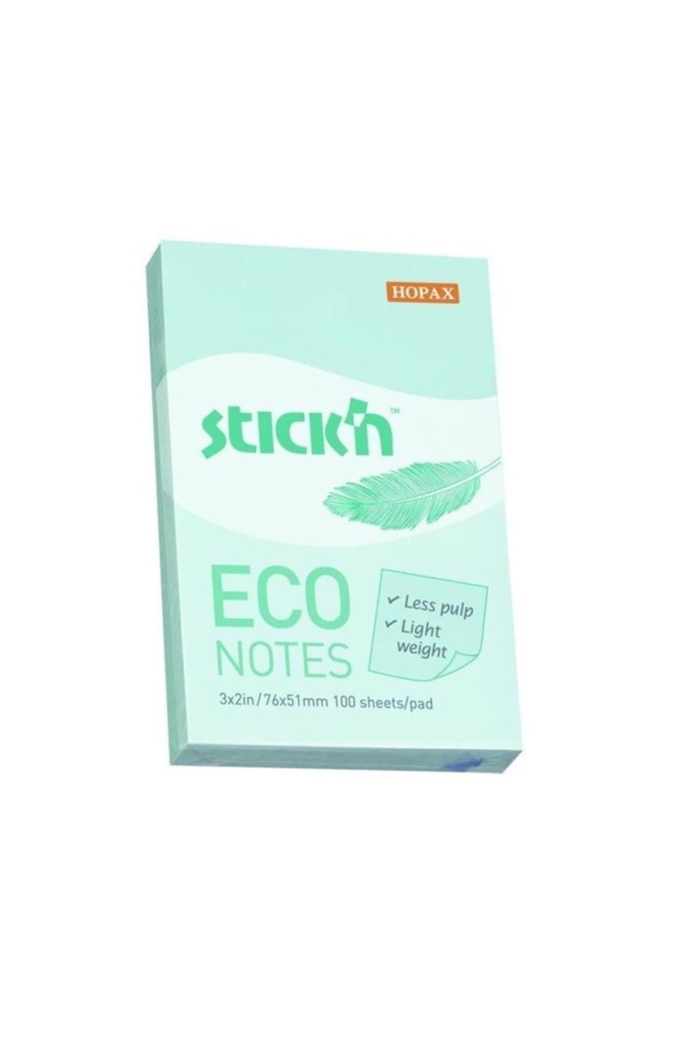 - Stickn 76x51 Mm Eco Notes 100 Yaprak Pastel Mavi