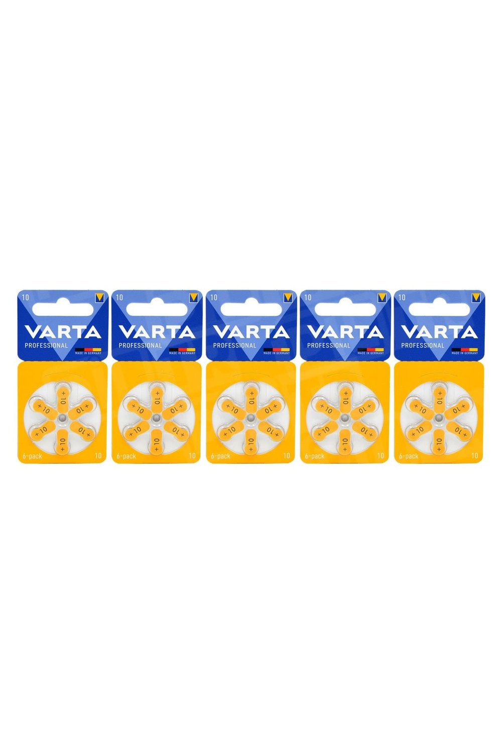10 Numara Işitme Cihaz Pili 6x5 (30 Adet)