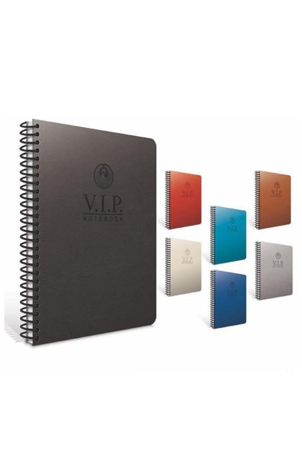 17x24 Vip Kareli Deri Kapaklı Defter
