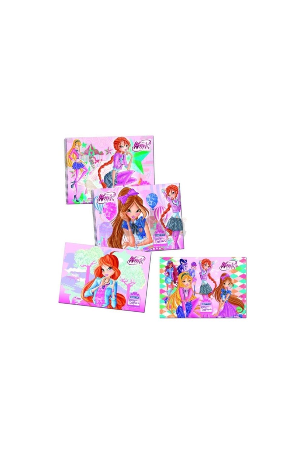3088 Winx Spr Resim Defteri 25x35 Cm 15 Yaprak 12 Adet