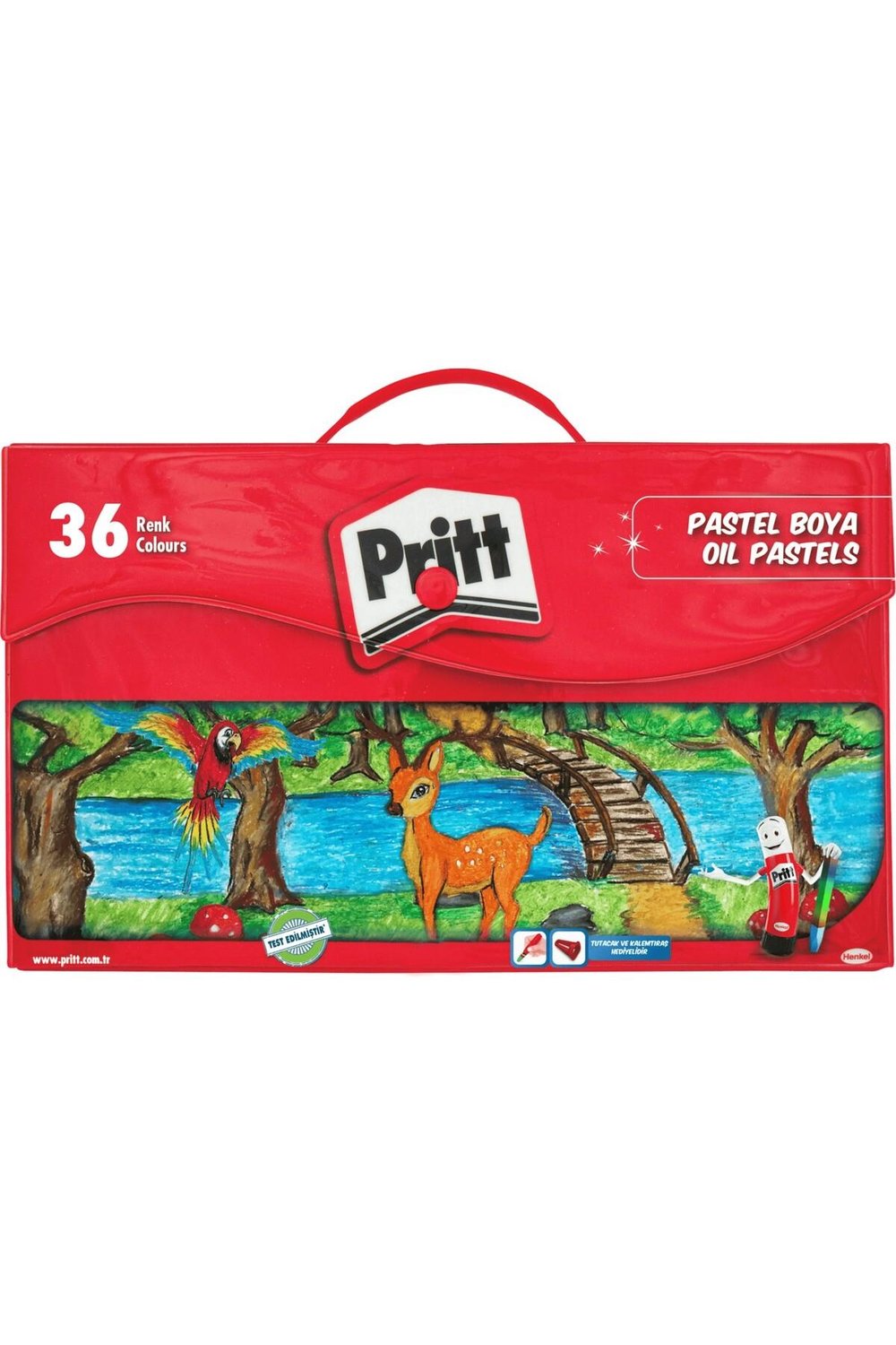 36’lı Pastel Boya - Çantalı Ambalaj