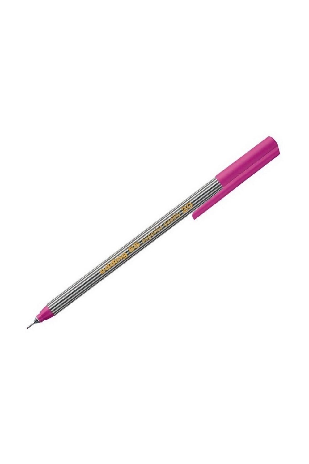 55 Fineliner Kalem Koyu Pembe