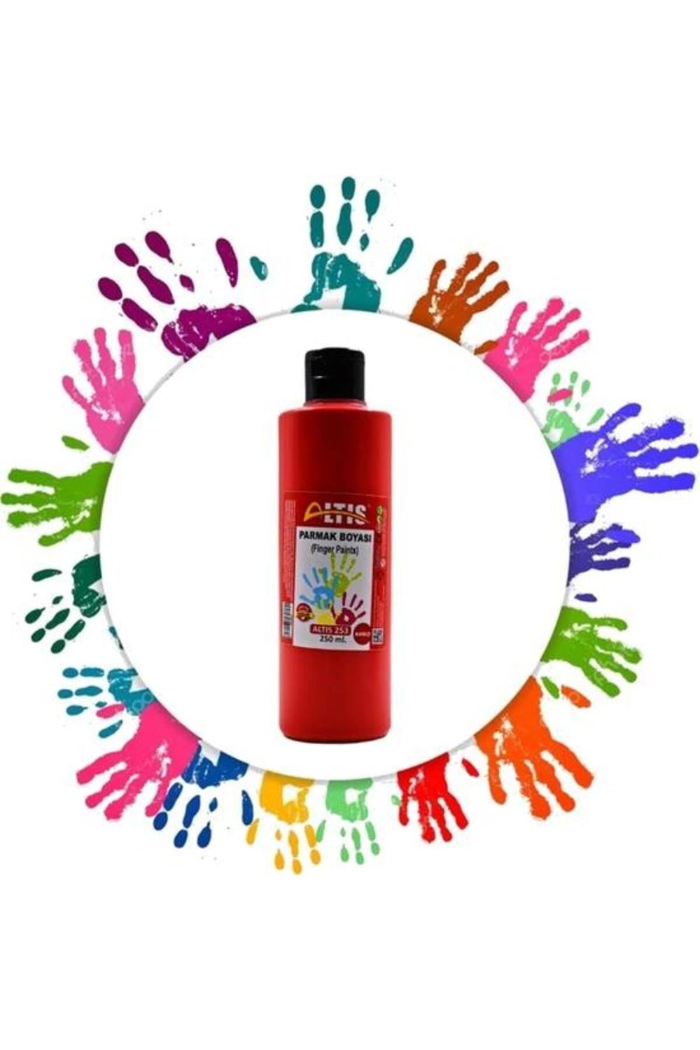 Altıs Parmak Boyası 250 Ml Kahverengi 255 / Altıs
