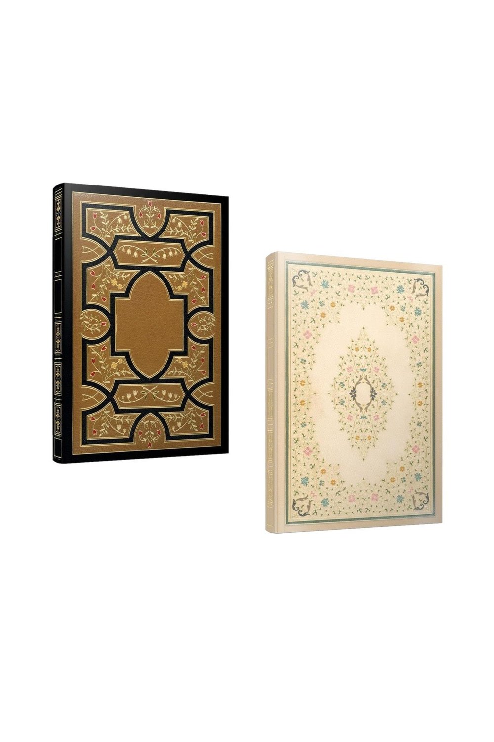 Antıque Iplik Dikiş Sert Kapak 2'li Defter 17x24 112 Yaprak Özel