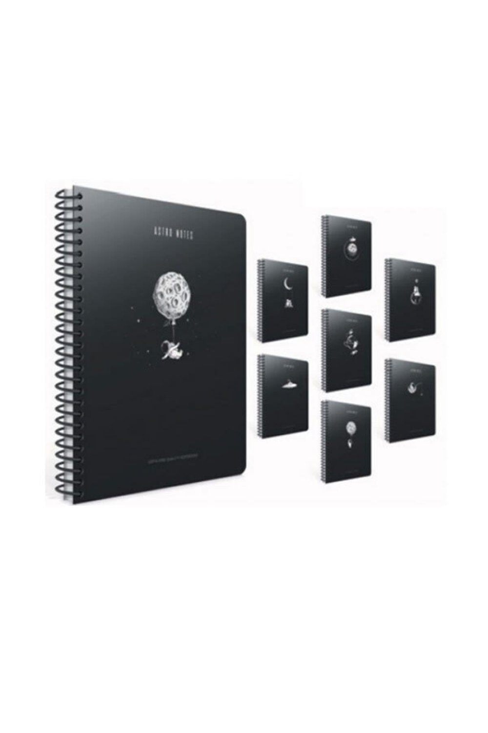 Astro Notes Spiralli Karton Kapak Defter A4 80 Yaprak Kare