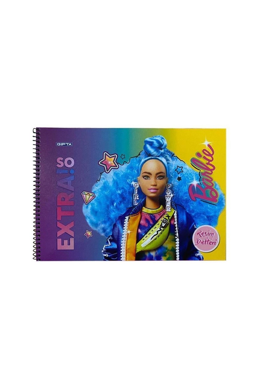 Barbie 25x35 Spiralli Resim Defteri 15 Yp.