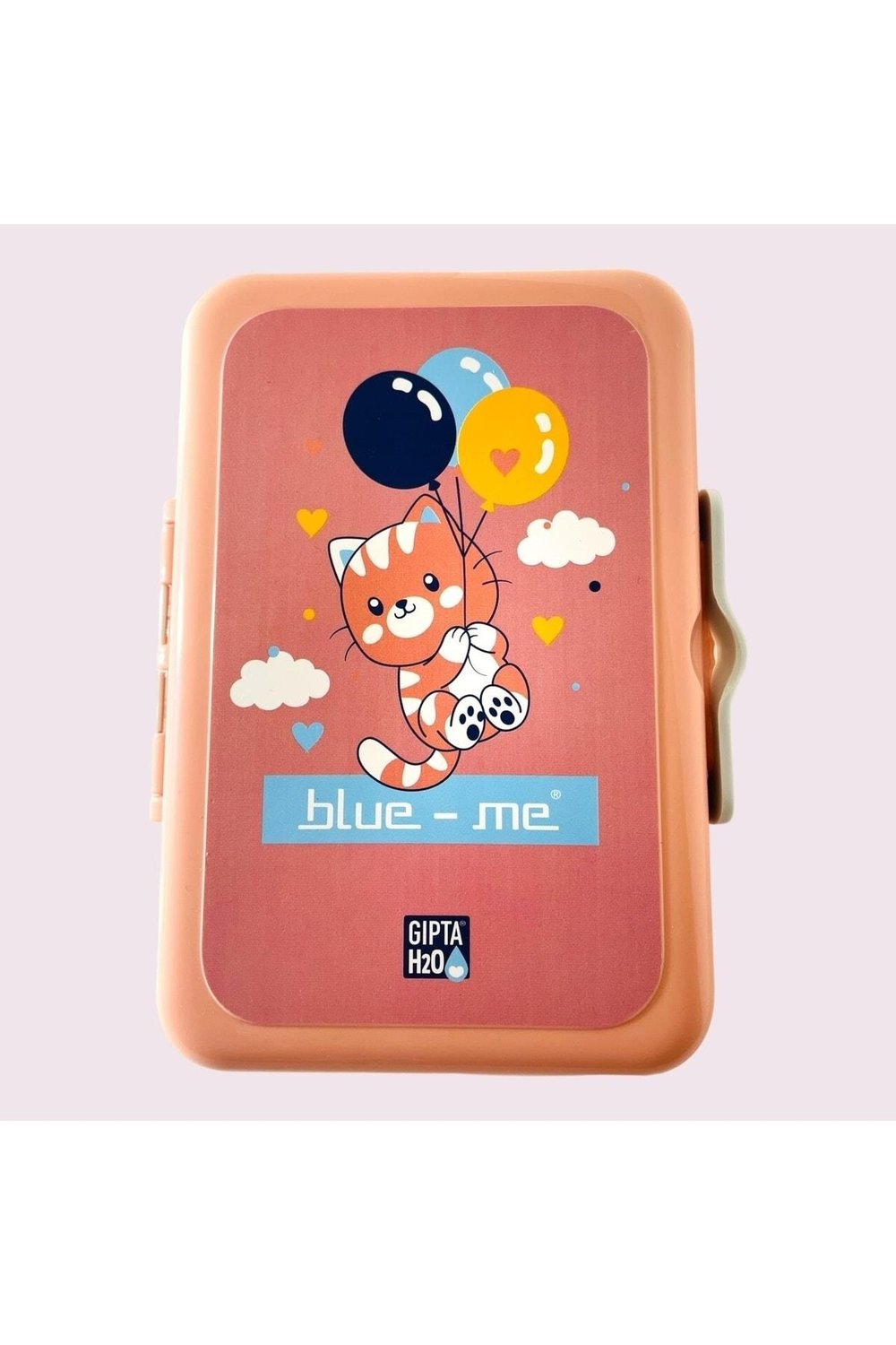 Blue-me Tondo Plastik Desenli Beslenme Kabı