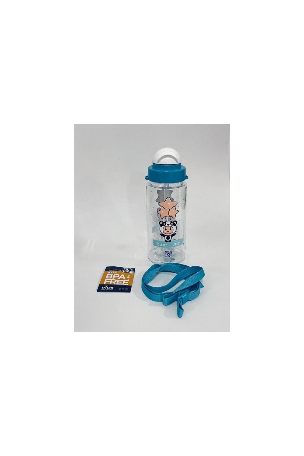 Blue - Me Tritan Desenli Pipetli Matara 500 Cc Mavi