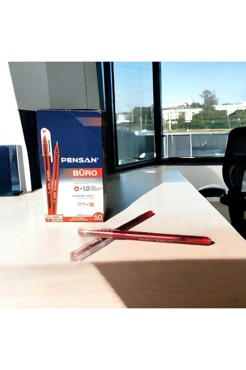 Büro Tükenmez Kalem 1.0mm Medium 50'Li Paket