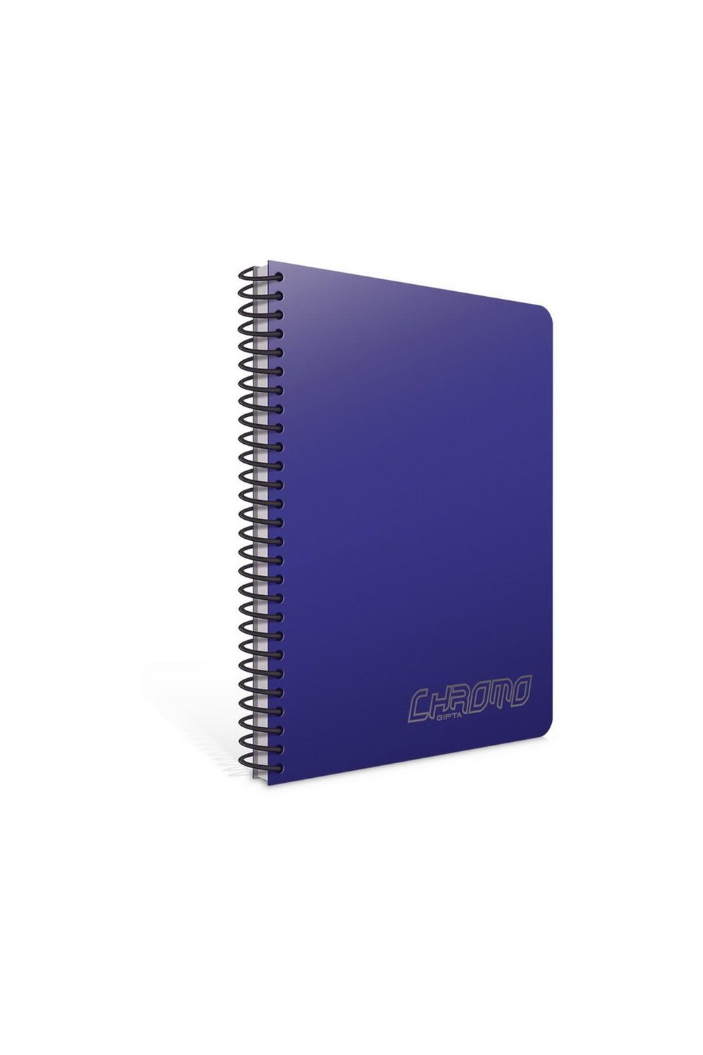 Chromo A4 100 Yaprak Plastik Kapak Spiralli Defter (1491) Çizgili Mor