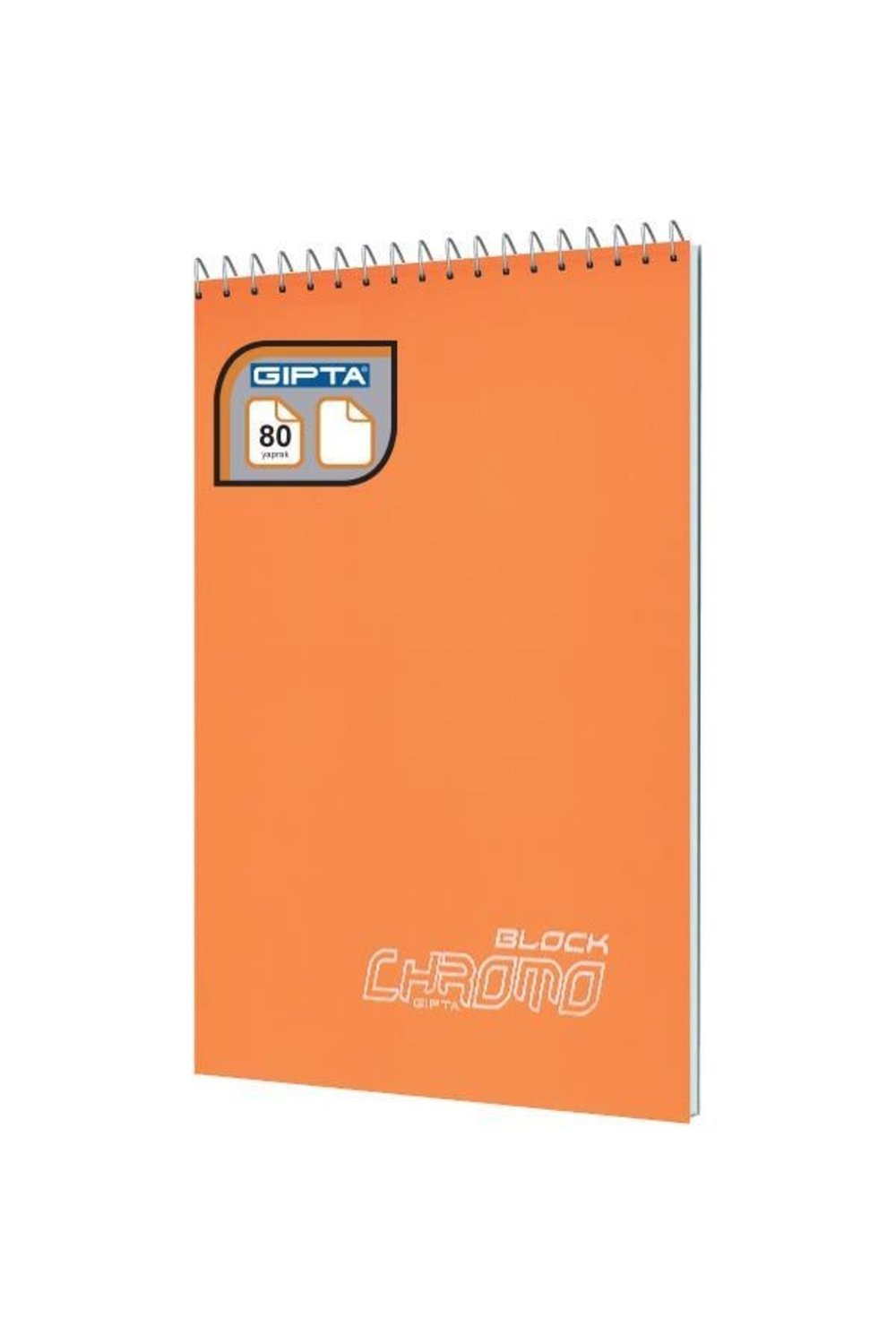 Chromo Block A4 80 Yaprak Spiralli Çizgisiz Defter