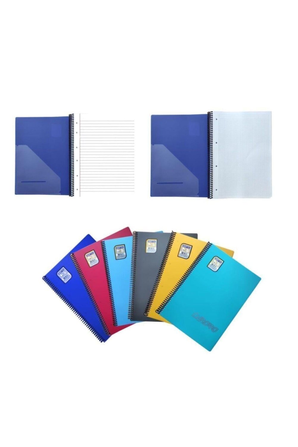 Chromo Sip. Pp. Kapak 40 Yp.defter A4 3 Çizgili + 3 Kareli
