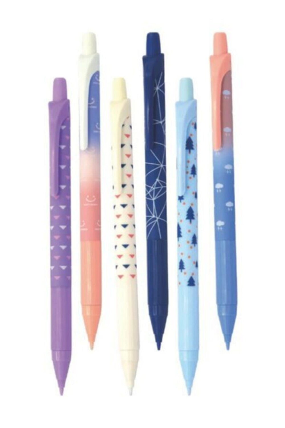Cloud X Versatil Kalem 0.7mm (pembe-mavi Geçişli Bulut)