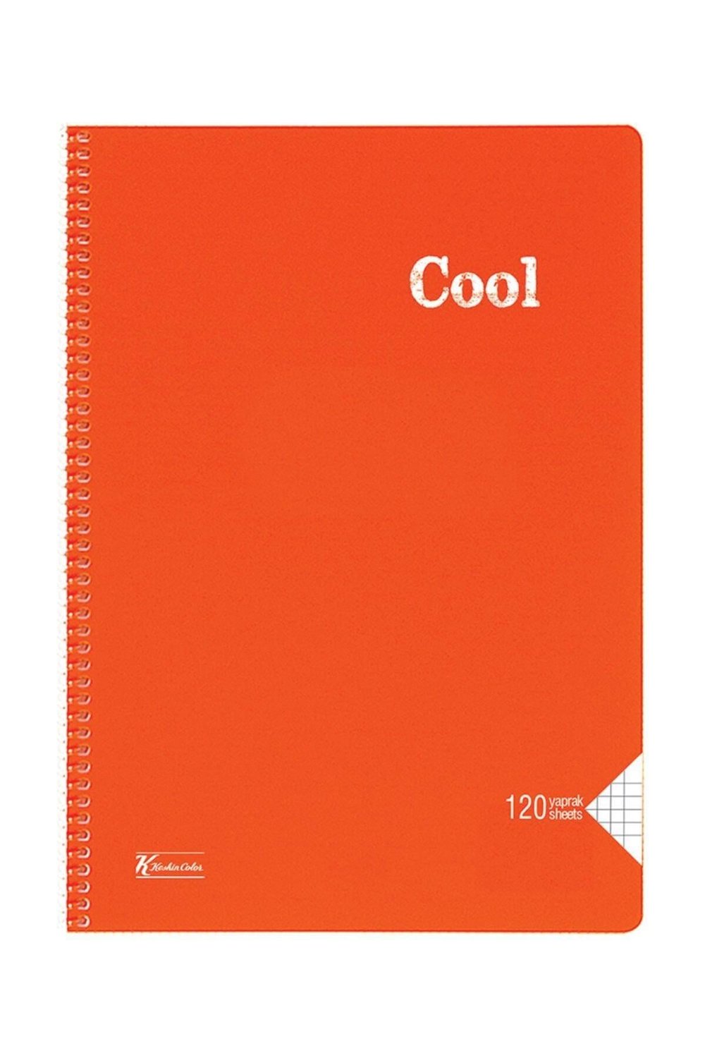 Cool A4 120 Yaprak Kareli Pp Kapak Spiralli Defter (321652-99)
