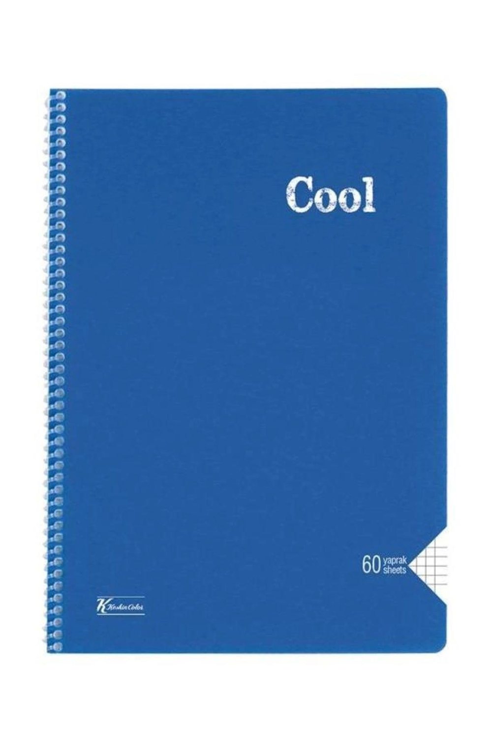 Cool A4 60 Yaprak Çizgili PP Kapak Spiralli Defter (321601-99)