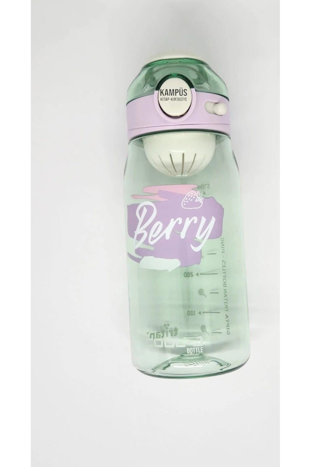 Cool-J Ping 570ml Yeşil Berry Kilitli Tritan K7542 Matara