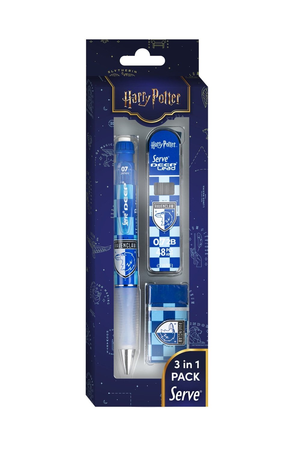 Deep Harry Potter Damalı 3'lü Set