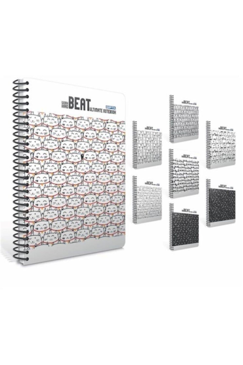 Def. A4 Beat Spr. Karton 80yp.çiz.4221