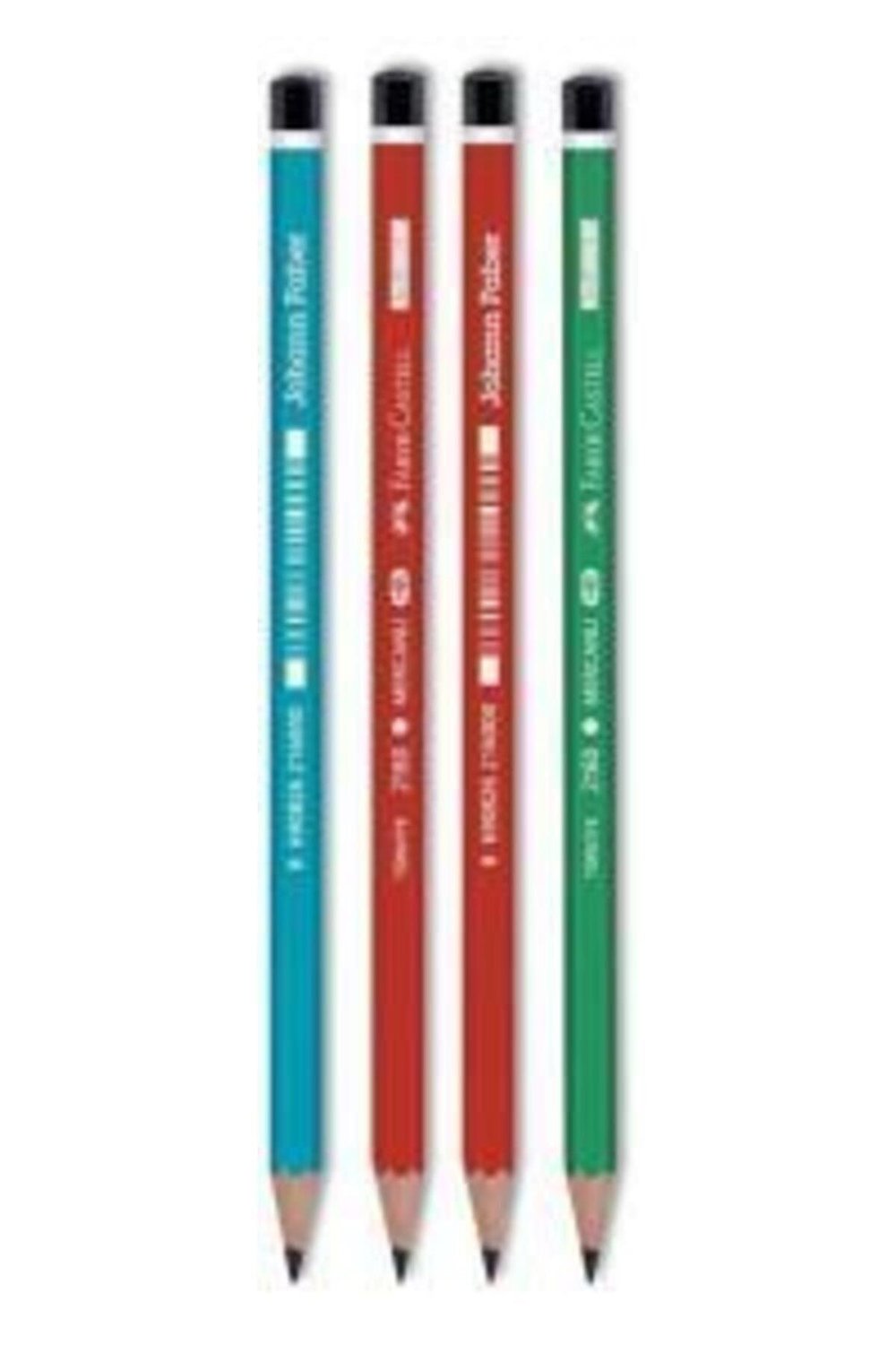 Faber-castell Mercanlı Kurşun Kalem 4 Adet