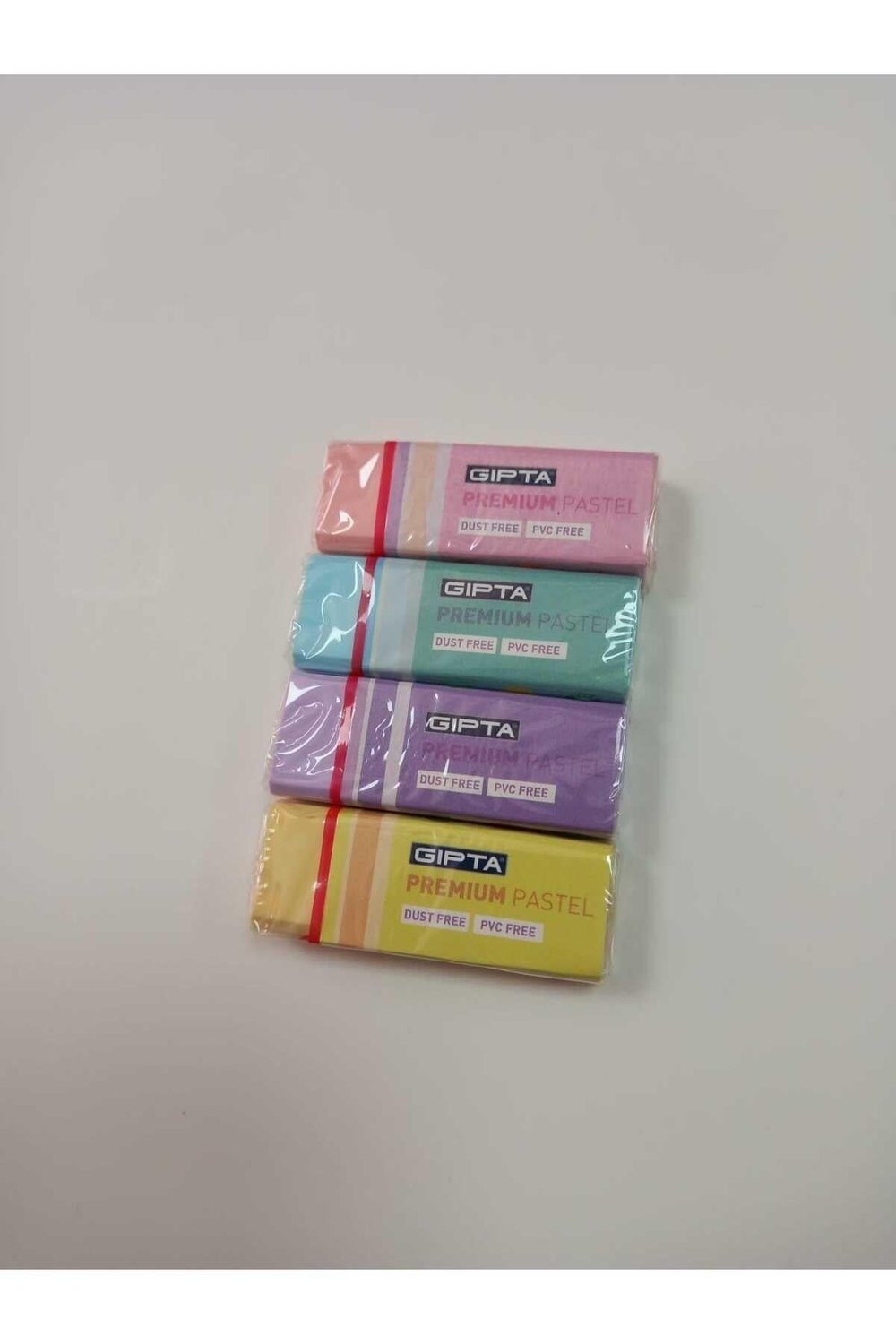 GIPTA 4 LÜ SİLGİ TAKIMI SOFT RENKLER