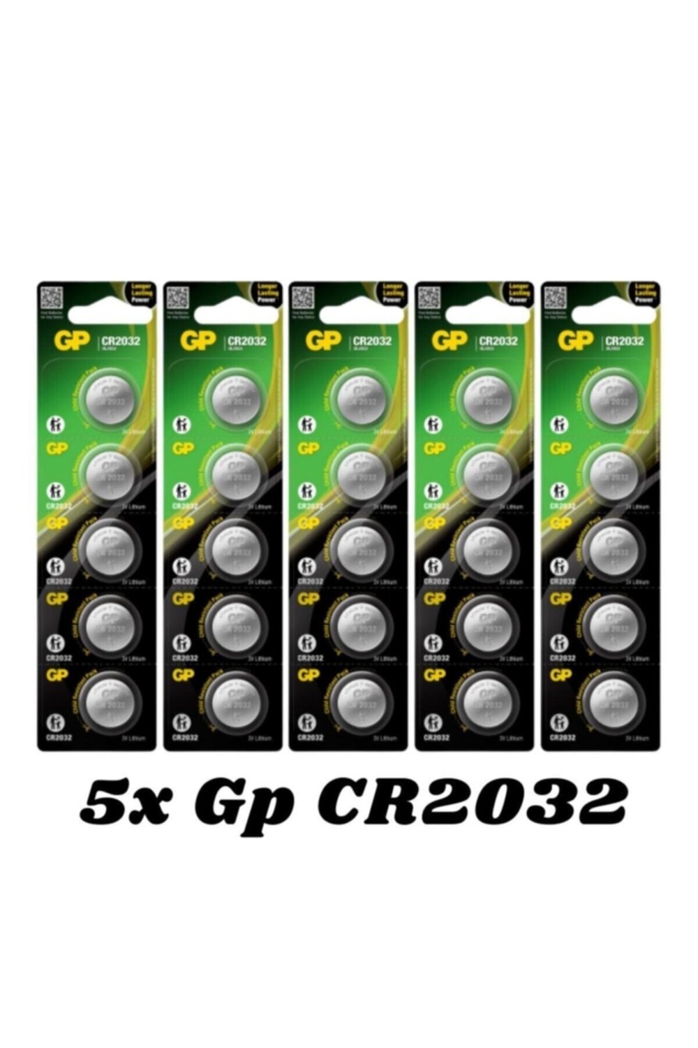 Gp Cr 2032 3v Düğme Pil 25'li