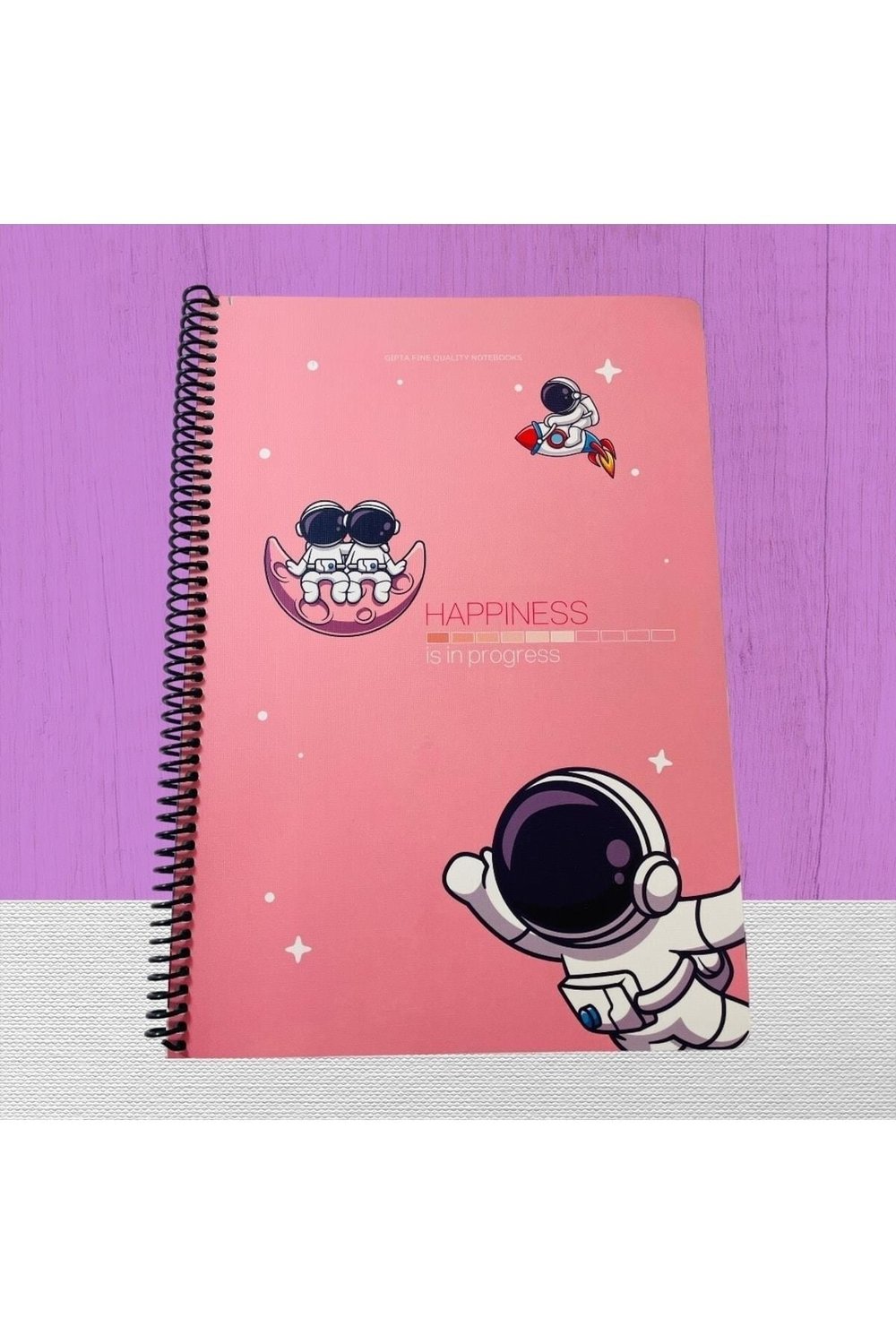 Happıness Sp. Karton Kpk. Defter A4 80yp. Kareli