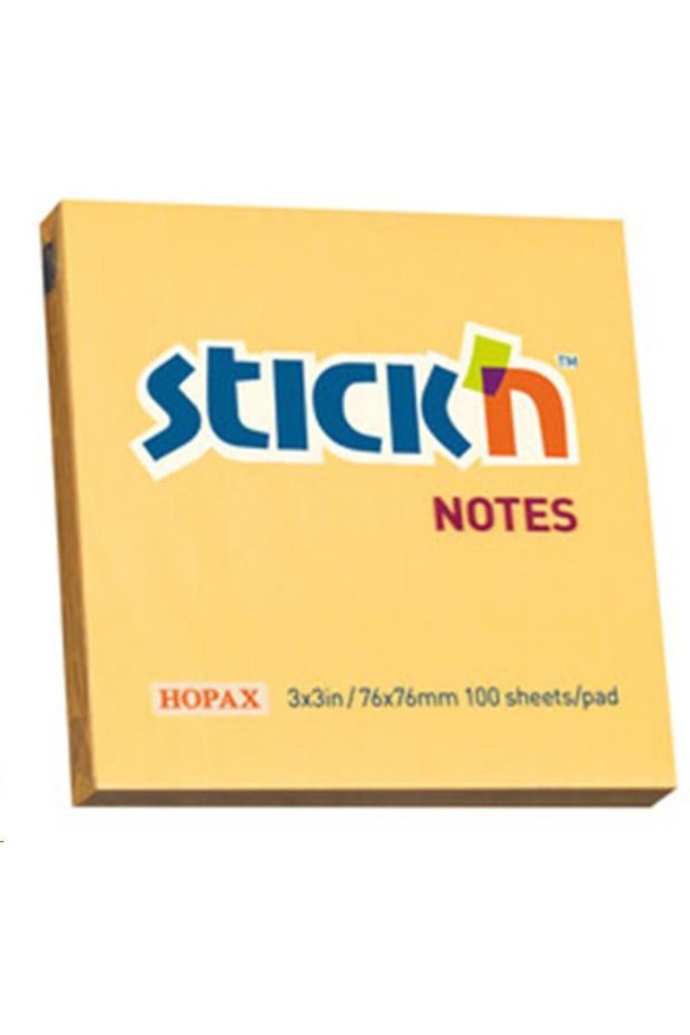 Hopax Stıckn Yapışkanlı Not Kağıdı 100 Yp 76x76 Pastel Turuncu