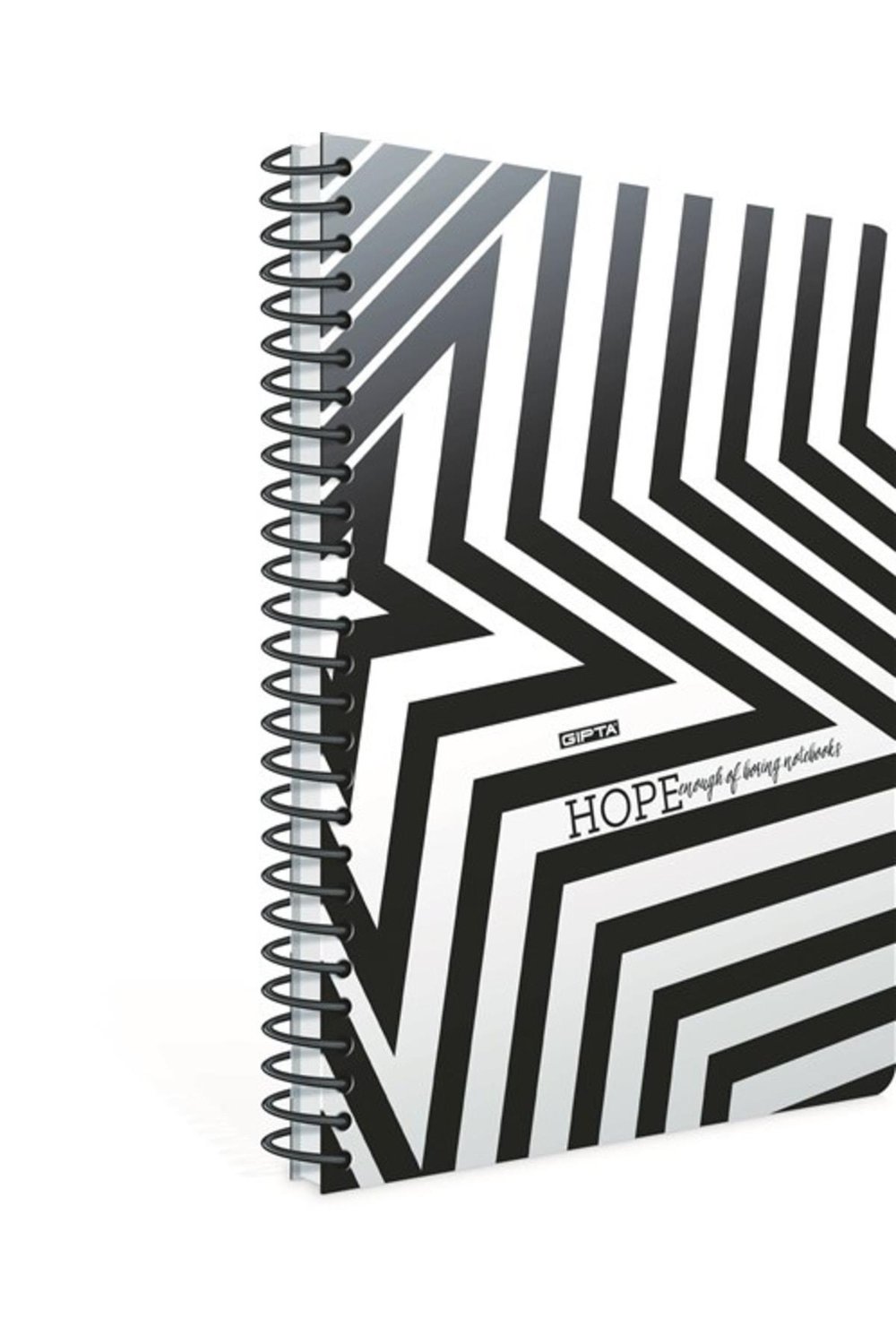 Hope Spiral Ofset Pp Kapaklı Defter (19*26) 80 Yaprak ( Çizgili )