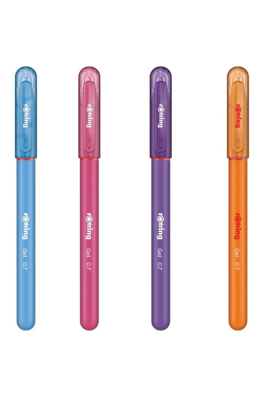 Jel Mürekkepli Tükenmez Kalem A.Mavi-Pembe-Mor-Turuncu