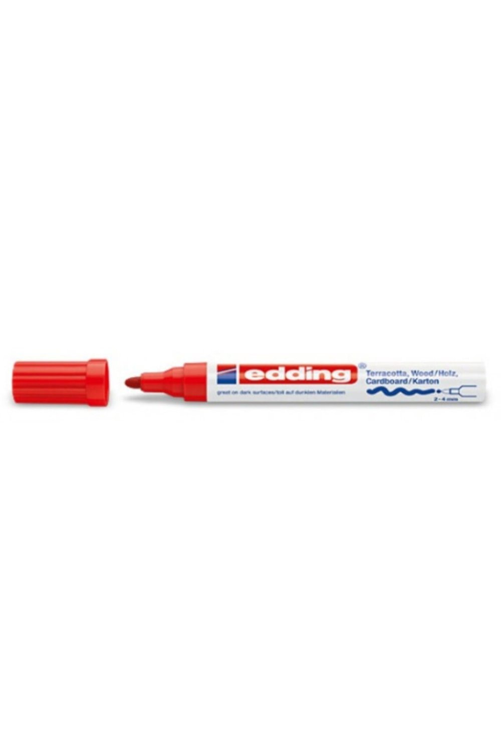 Kırmızı Dekorasyon Marker 2-4mm E-4000