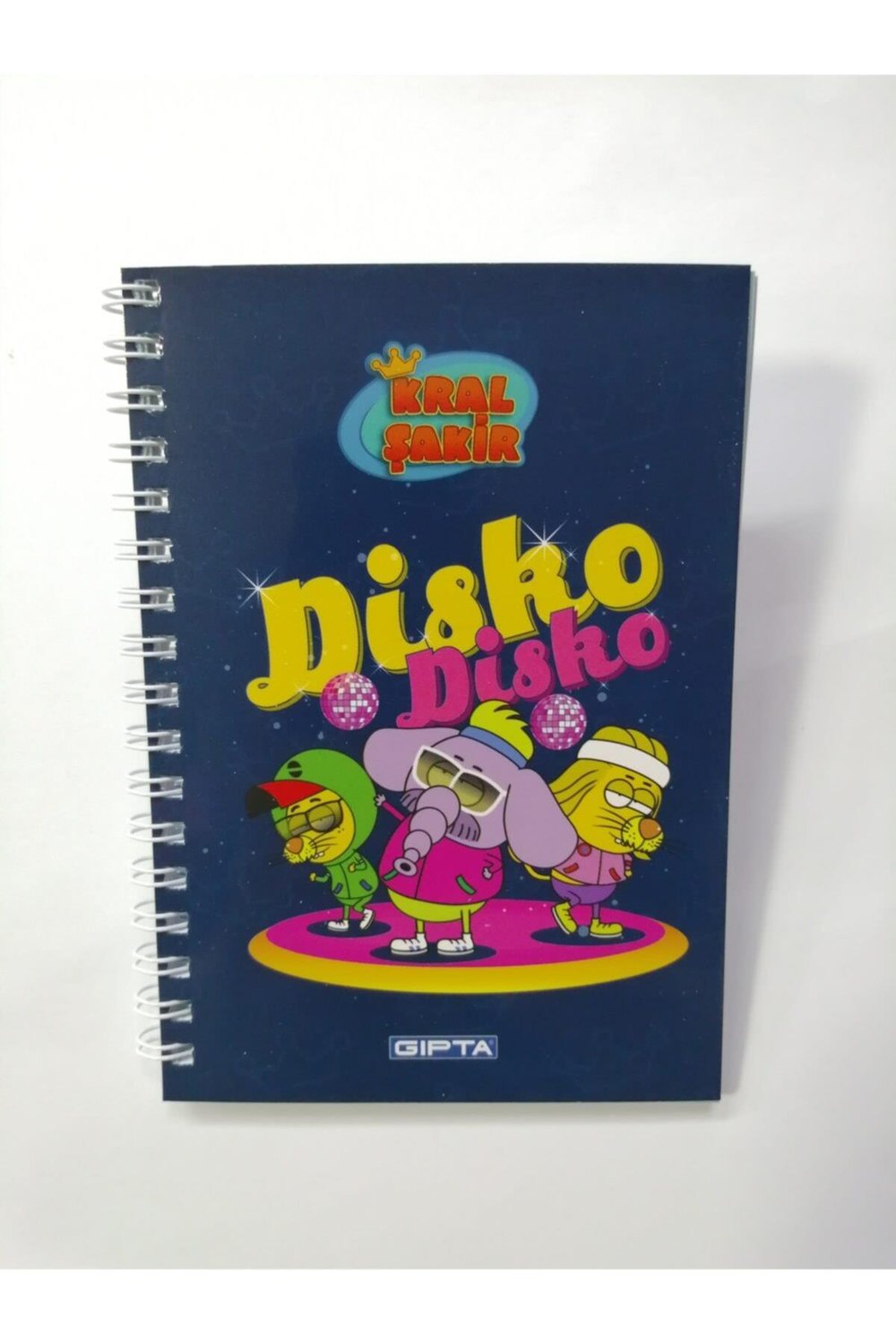 Kral Şakir Not Defteri- A6- 80yp- Çizgili / Disko (6014-1)